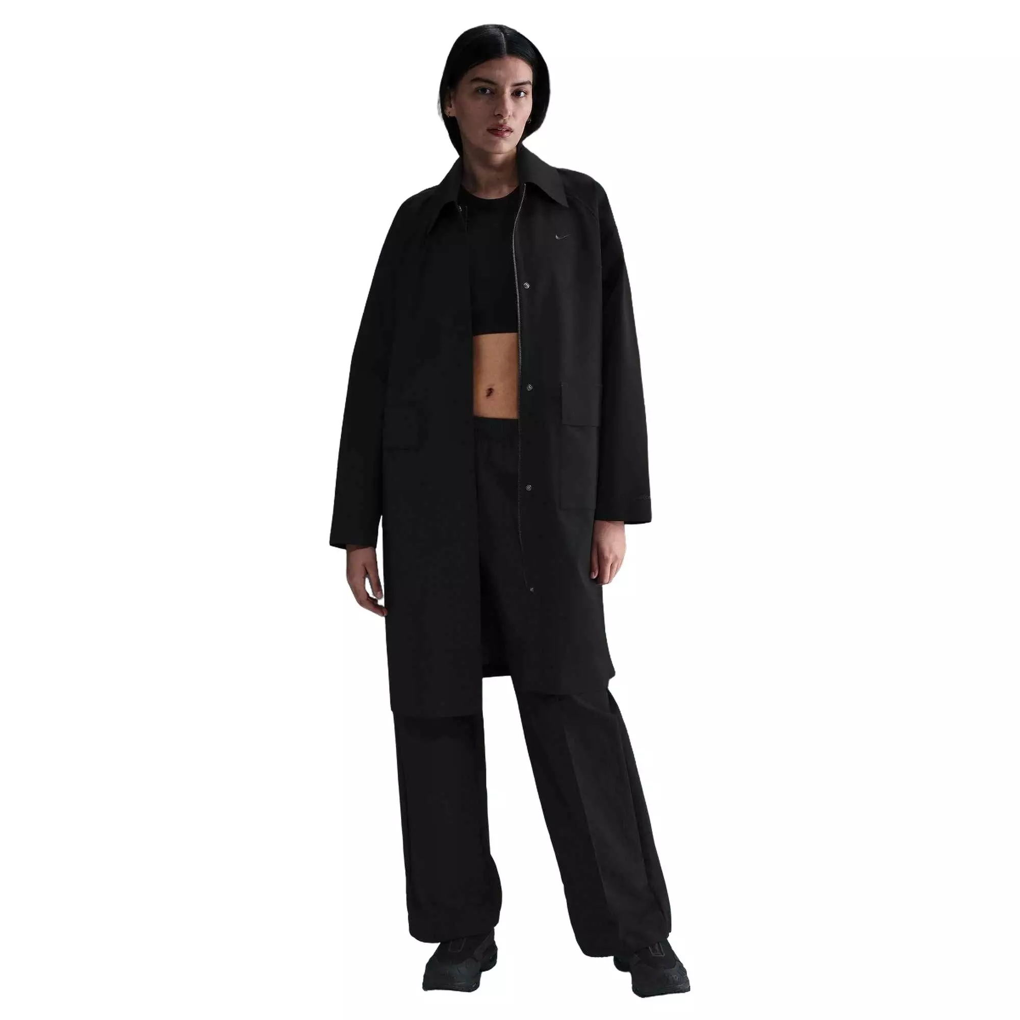 【Nike】★トレンチコート★ Women's Dri-FIT Oversized Trench Nike Sportswear Essential Women's Trench Coat. Nike ID